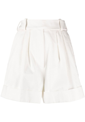 Alexandre Vauthier high-waist tailored shorts - White