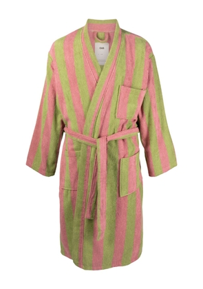 OAS Company The Berry cotton bathrobe - Green