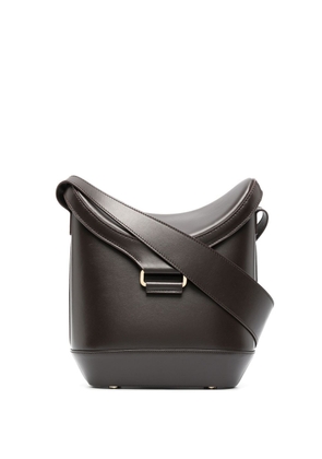 Rodo Amanda leather shoulder bag - Brown