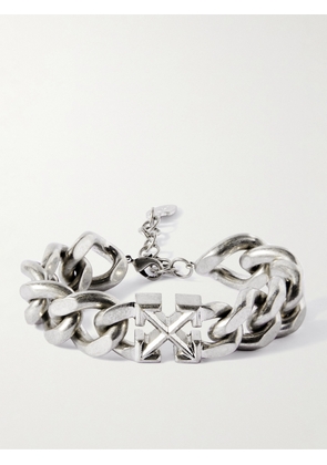 Off-White - Silver-Tone Chain Bracelet - Men - Silver