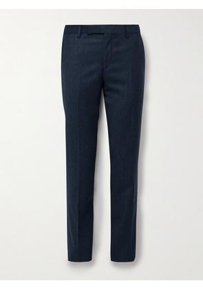 Paul Smith - Slim-Fit Wool and Cashmere-Blend Flannel Suit Trousers - Men - Blue - UK/US 30