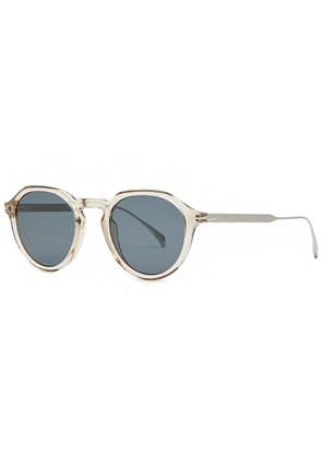 DB Eyewear BY David Beckham Round-frame Sunglasses - Grey