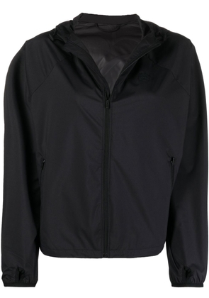 Kenzo Tiger logo-patch hooded jacket - Black