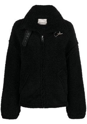 Laneus front buckle-fastening detail jacket - Black