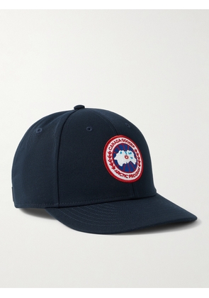 Canada Goose - Arctic Logo-Appliquéd Twill Baseball Cap - Men - Blue