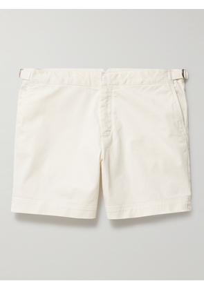 Orlebar Brown - Bulldog Slim-Fit Cotton-Blend Twill Shorts - Men - White - UK/US 28