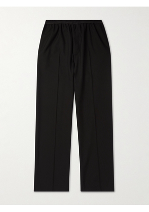 Balenciaga - Wide-Leg Wool Trousers - Men - Black - FR 46