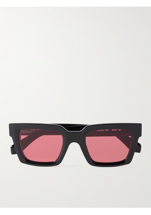 Off-White - Convertible Square-Frame Acetate Optical Glasses - Men - Black