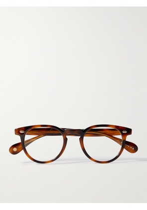 Garrett Leight California Optical - Hercules Round-Frame Tortoiseshell Acetate Optical glasses - Men - Tortoiseshell