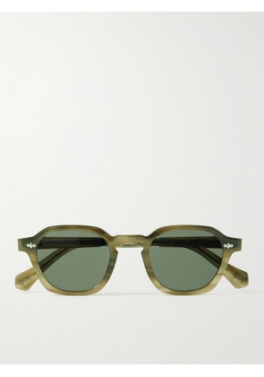 Mr Leight - Rell S D-Frame Tortoiseshell Acetate and Gunmetal-Tone Sunglasses - Men - Green