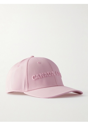 Canada Goose - Logo-Embroidered Cotton-Blend Canvas Baseball Cap - Men - Pink - S/M