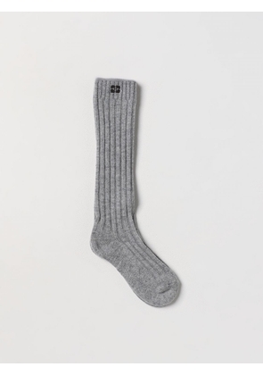 Socks GANNI Woman colour Grey