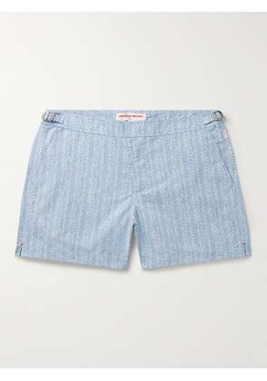 Orlebar Brown - Setter Straight-Leg Mid-Length Printed Swim Shorts - Men - Blue - UK/US 30