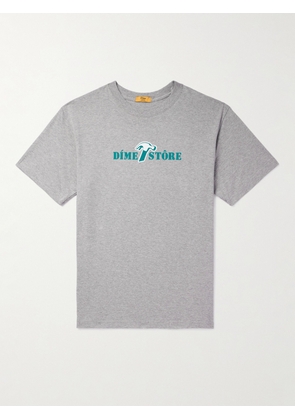DIME - Reno Logo-Print Cotton-Jersey T-Shirt - Men - Gray - S