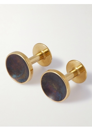 Alice Made This - Bayley Quink Gold-Tone Cufflinks - Men - Gold