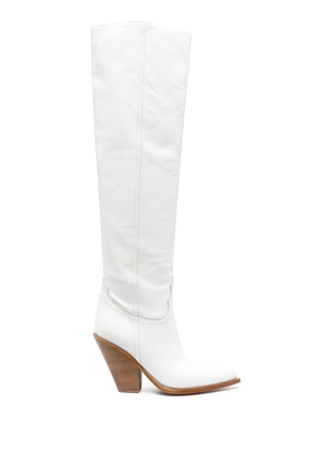 Sonora Acapulco 110mm pointed-toe boots - White