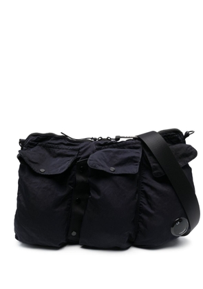 C.P. Company Nylon B multi-pocket utility shoulder bag - Blue