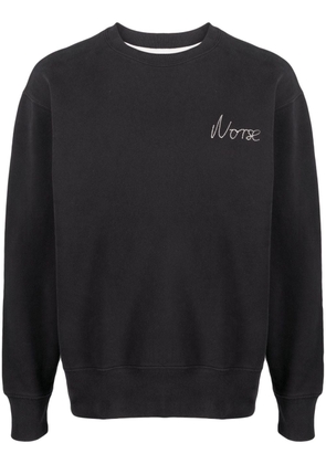Norse Projects Arne logo-embroidered sweatshirt - Black