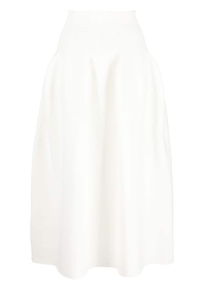 CFCL high-waisted midi skirt - White