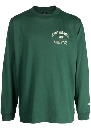 New Balance Athletics Varsity cotton T-shirt - Green