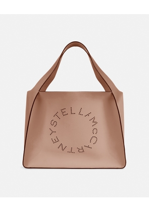 Stella McCartney - Stella Logo Tote Bag, Woman, BLUSH