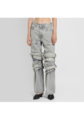 Y/PROJECT WOMAN GREY JEANS
