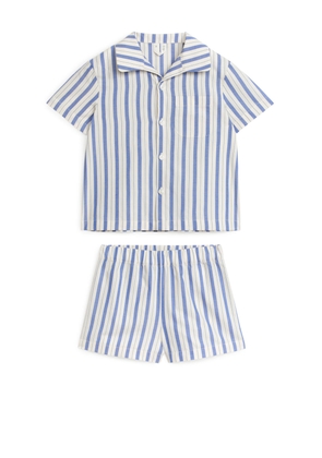 Cotton Pyjama Set - Blue