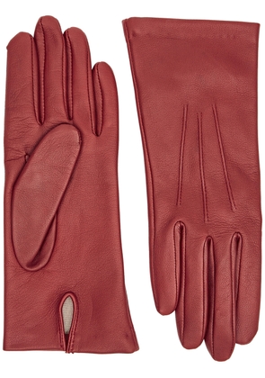 Dents Felicity Leather Gloves - Red