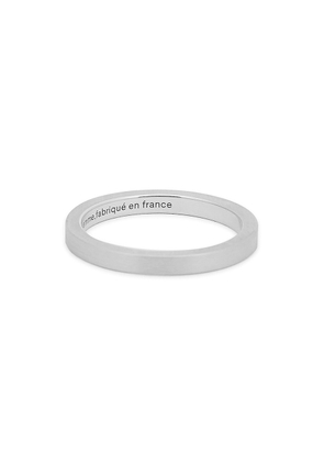 LE Gramme 3g Brushed Sterling Silver Ring
