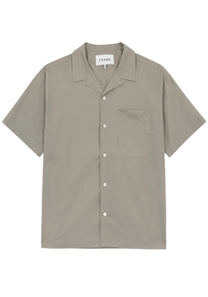 Frame Cotton Shirt - Light Green - L