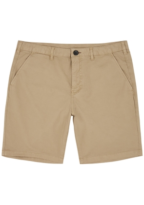 PS Paul Smith Stretch-cotton Chino Shorts - Tan - W30
