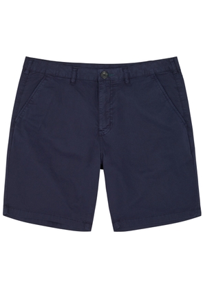 PS Paul Smith Stretch-cotton Chino Shorts - Navy - W30