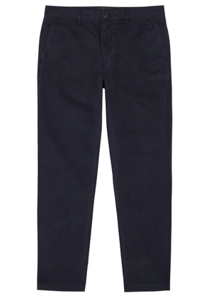 PS Paul Smith Tapered Cotton Trousers - Navy - W34