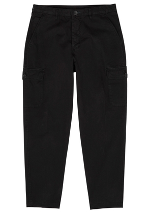 PS Paul Smith Stretch-cotton Cargo Trousers - Black - W32