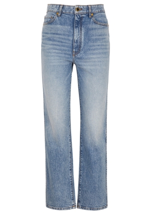 Khaite Abigail Straight-leg Jeans - Blue - W29