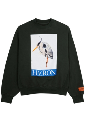 Heron Preston Heron Printed Cotton Sweatshirt - Black - M