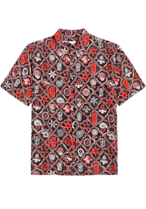 Soulland Jodie Printed Twill Shirt - Multicoloured - L/XL
