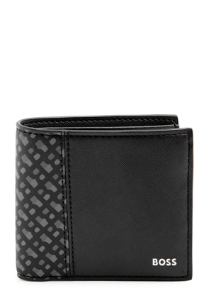 Boss Zair Leather Wallet - Black