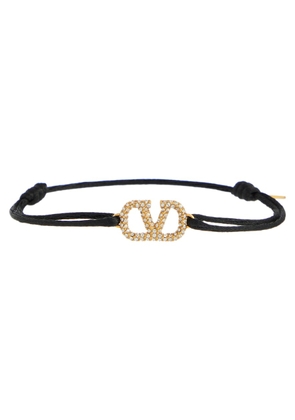 Valentino Embellished VLOGO bracelet
