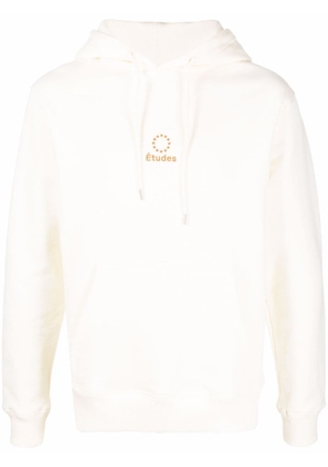 Etudes logo-print pullover hoodie - Neutrals