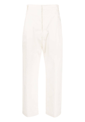 Lemaire Easy pleated straight-leg trousers - Neutrals