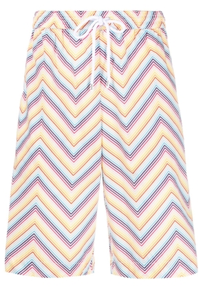 Missoni zig-zag pattern bermuda shorts - Brown