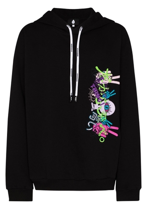 Natasha Zinko embroidered hoodie - Black