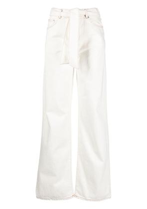 Ba&Sh high-waist wide-leg jeans - White