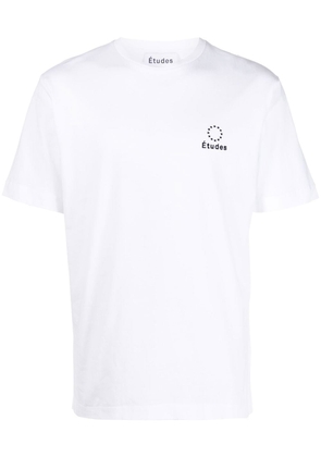 Etudes Wonder Logo organic-cotton T-shirt - White