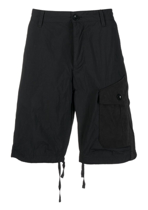 Ten C cargo-pocket detail shorts - Black