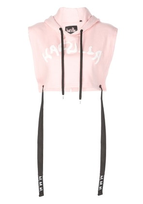 Haculla Nouveau cropped hoodie - Pink