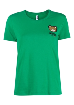 Moschino Leo Teddy-print T-shirt - Green