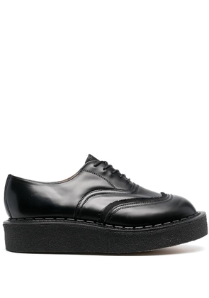 Comme Des Garçons Homme Plus leather oxford shoes - Black