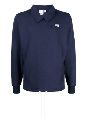 PUMA x Noah cotton polo sweatshirt - Blue